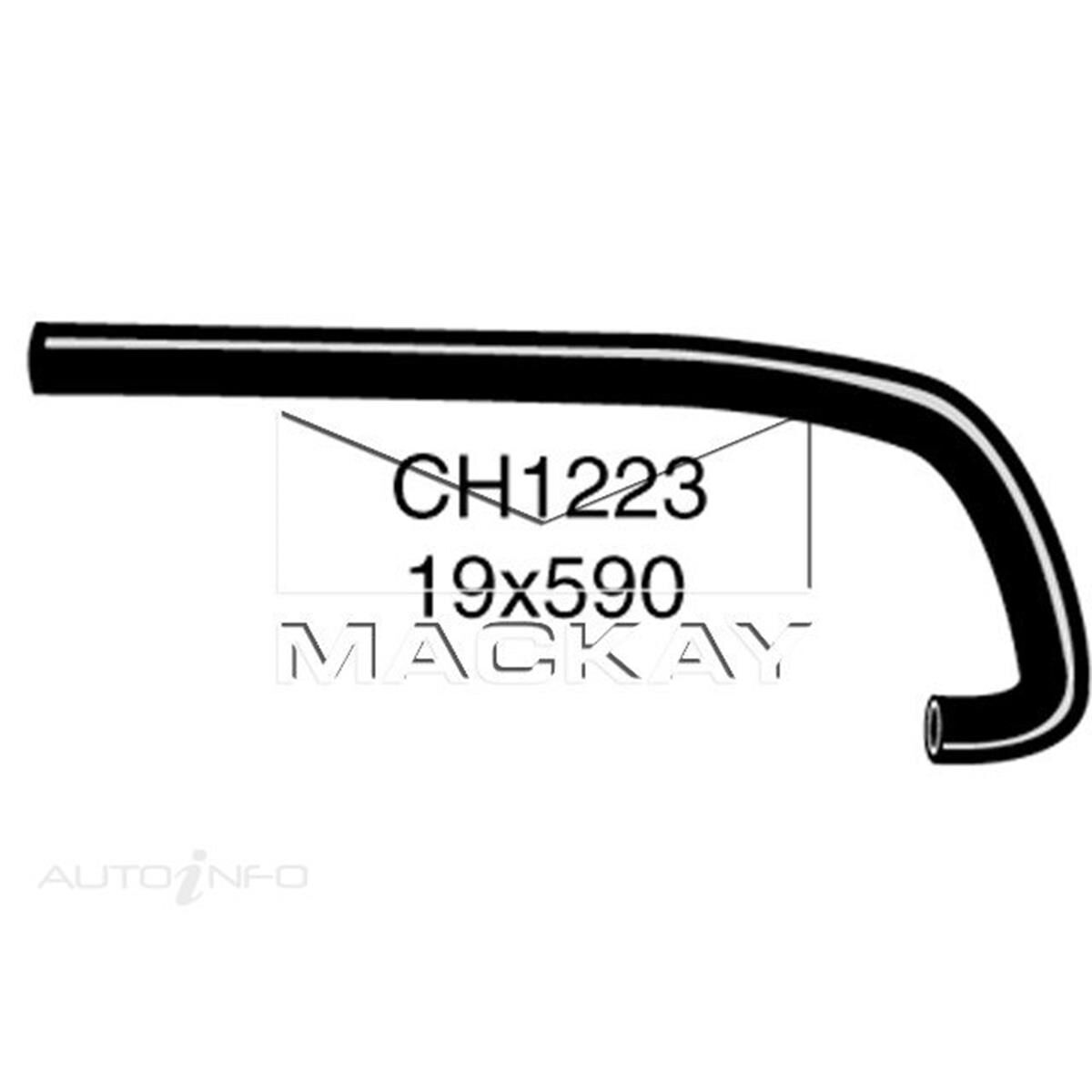 HEATER HOSE  - HOLDEN GEMINI TD - 1.6L I4  PETROL - MANUAL, , scanz_hi-res