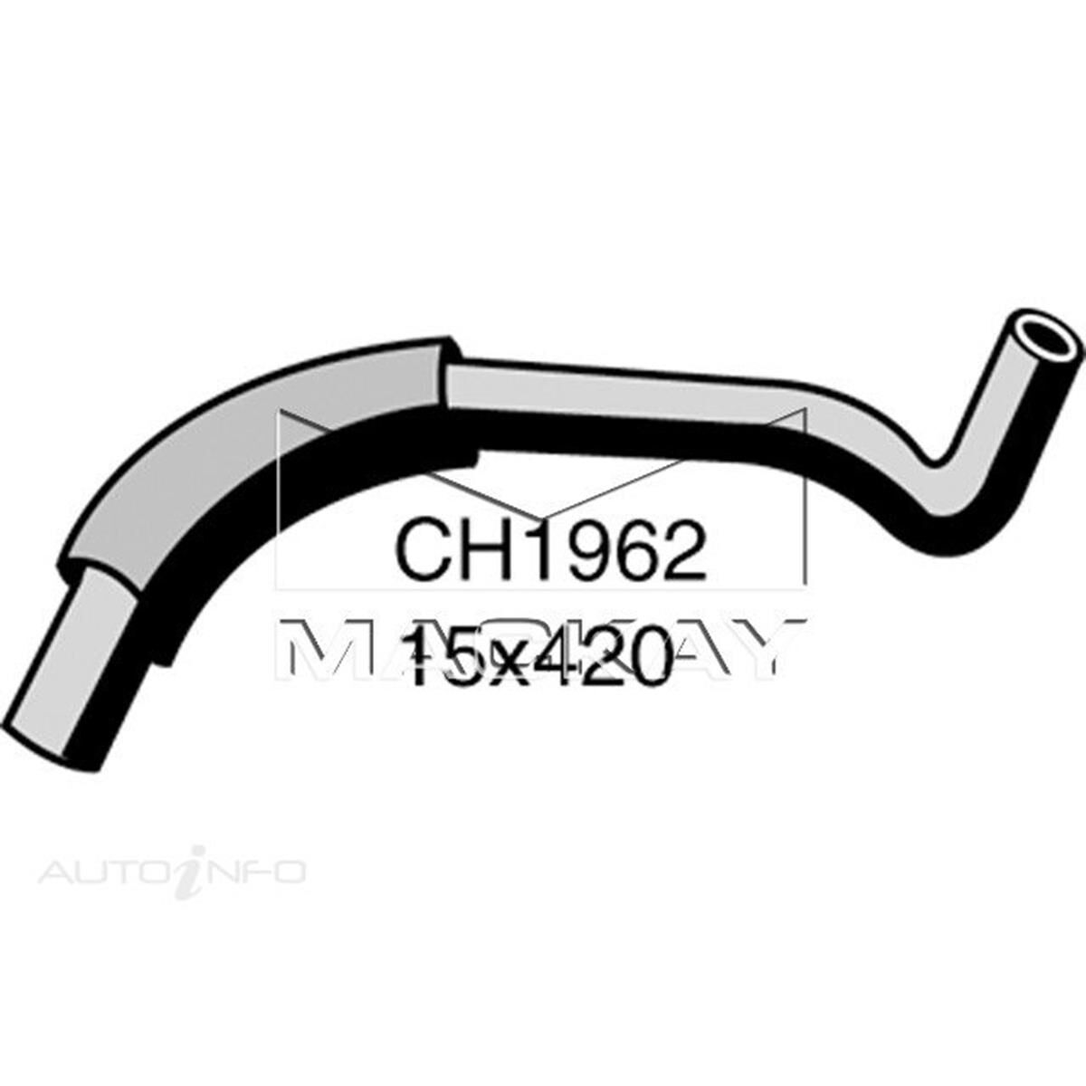 HEATER HOSE  - FORD CAPRI SA - 1.6L I4 TURBO PETROL - MANUAL & AUTO, , scanz_hi-res