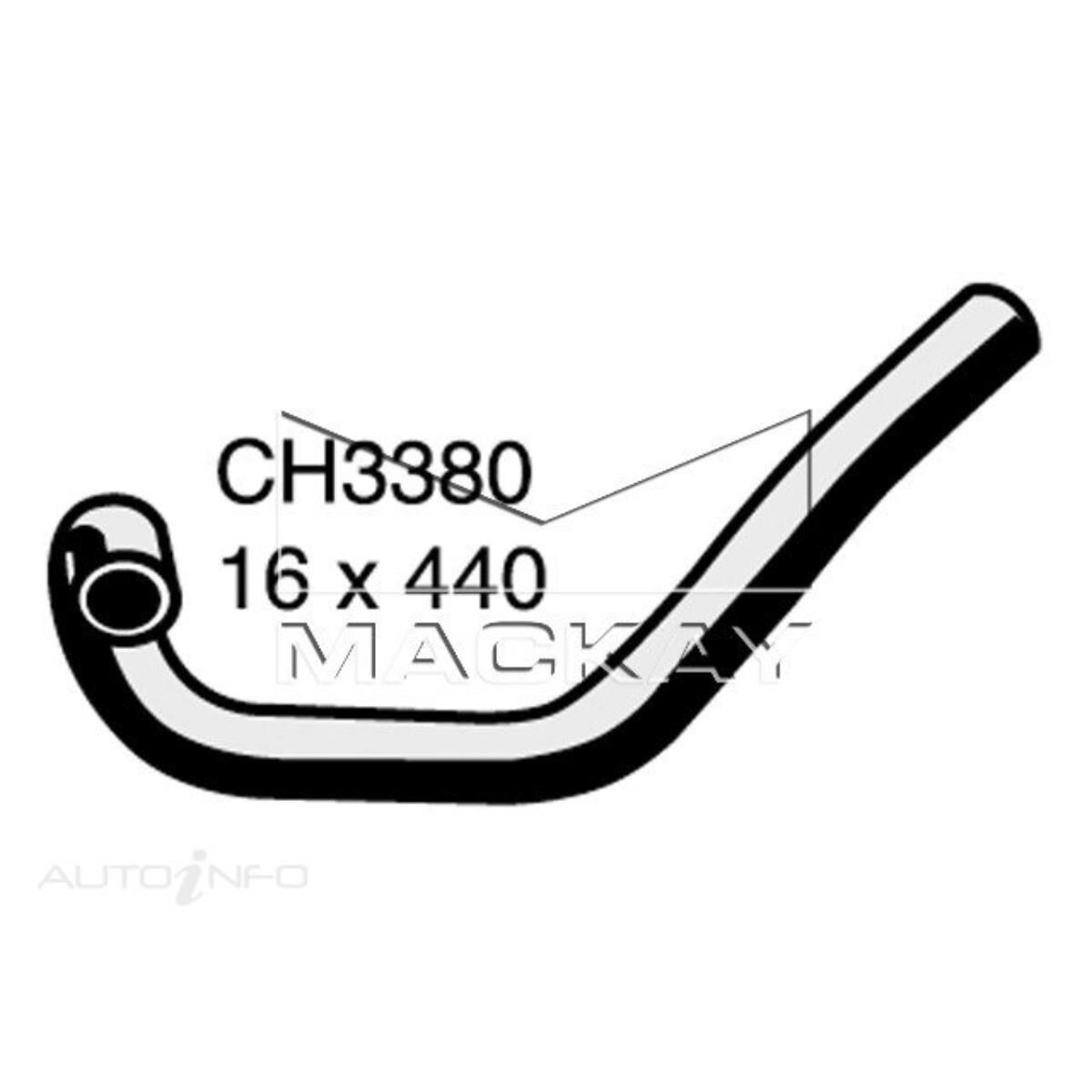 HEATER HOSE  - MAZDA B2600 . - 2.6L I4  PETROL - MANUAL & AUTO, , scanz_hi-res