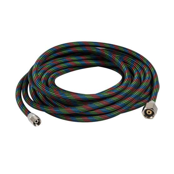 IWATA AIR BRUSH HOSE BRAIDED 6M 1/4" X 1/8" CONNECTIONS, , scanz_hi-res