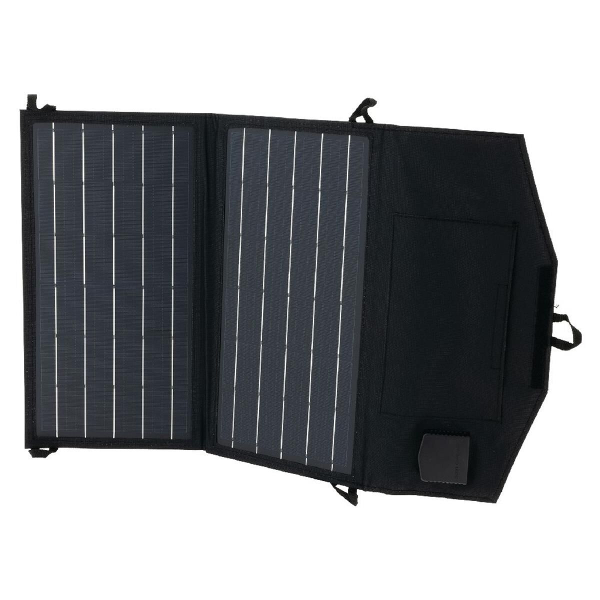 20W PORTABLE FOLD SOLAR PANEL 560mm x 355mm x 15mm BLACK, , scanz_hi-res