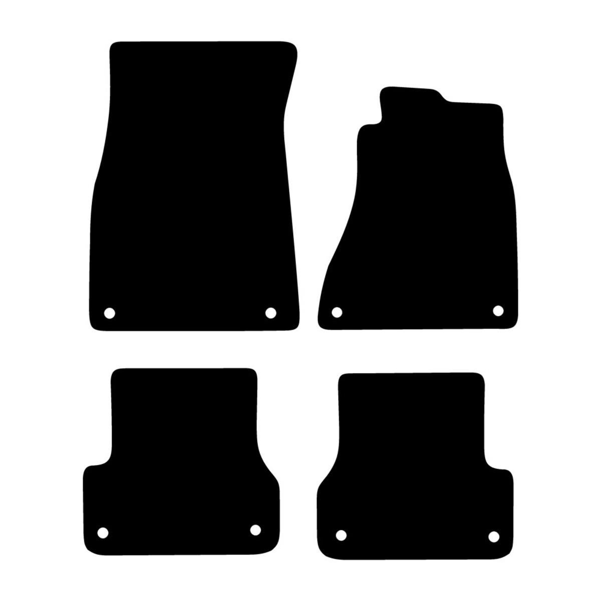 LUXURY CARPET CAR MATS FOR AUDI A6 ALLROAD (C7) 2012 ONWARDS, , scanz_hi-res