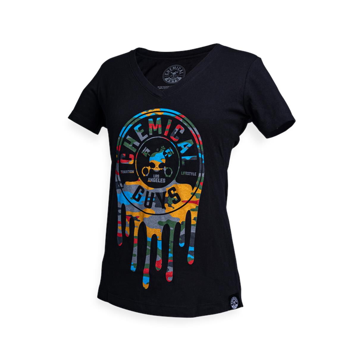 CHROMATIC CAMO T-SHIRT WOMENS - MEDIUM, , scanz_hi-res