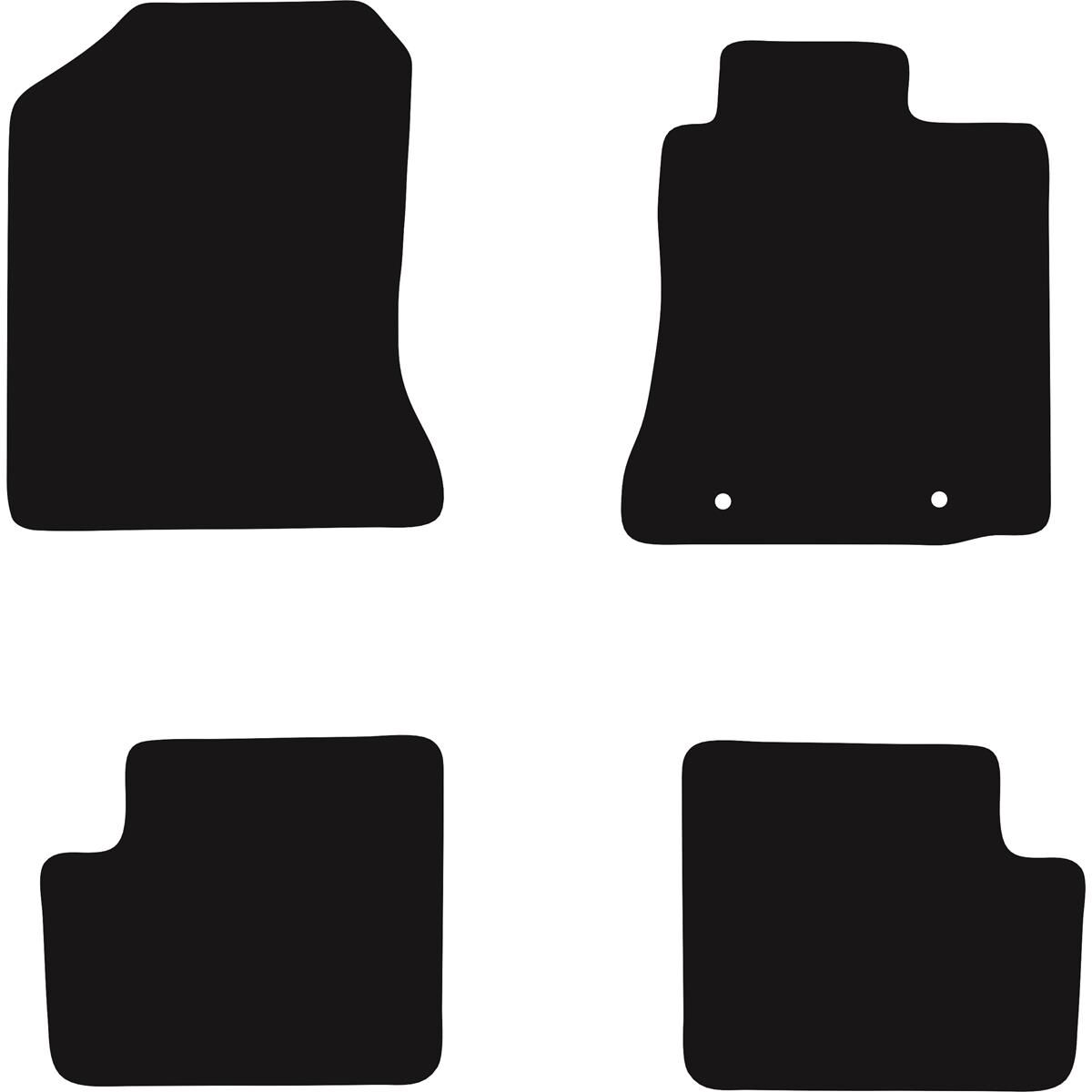 LUXURY CARPET CAR MATS FOR TOYOTA PRIUS V 5 SEAT 2012-2021, , scanz_hi-res