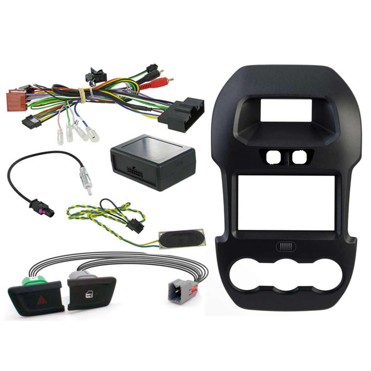 FACIA INSTALL KIT FORD RANGER 2013, , scanz_hi-res