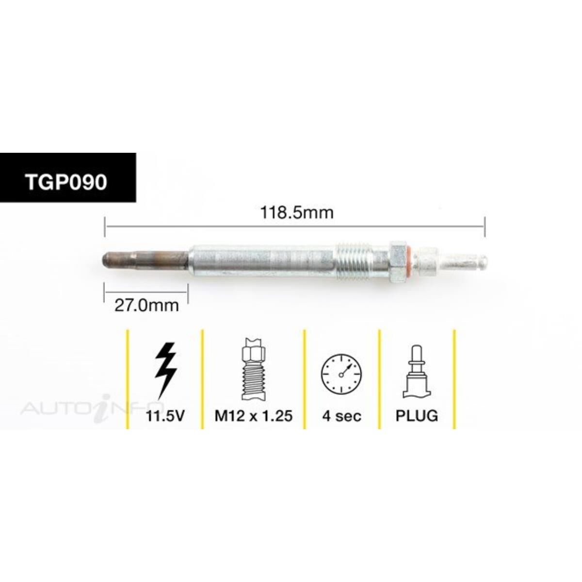 TRIDON GLOW PLUG, , scanz_hi-res