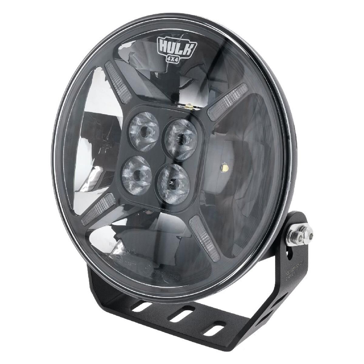 9" RND LED DRIVING LAMP DRIVNG BEAM 9-36V 120W BLK 12,000Lms W/PARK LIGHT, , scanz_hi-res