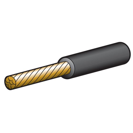 CABLE S/CORE 6MM 50AMP BLACK, , scanz_hi-res