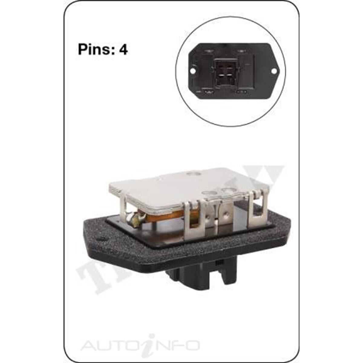 TRIDON HEATER FAN RESISITOR, , scanz_hi-res