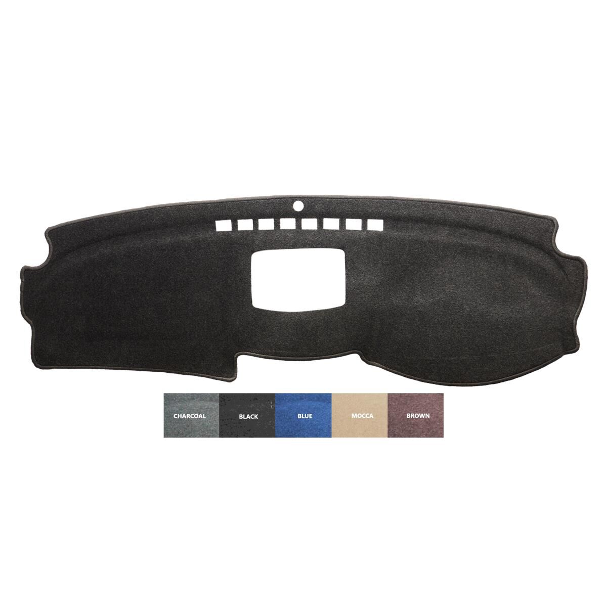 DASHMAT BLACK - HOLDEN COMMODORE VE 07/06 - 08/10 - 37HB-BLACK, , scanz_hi-res