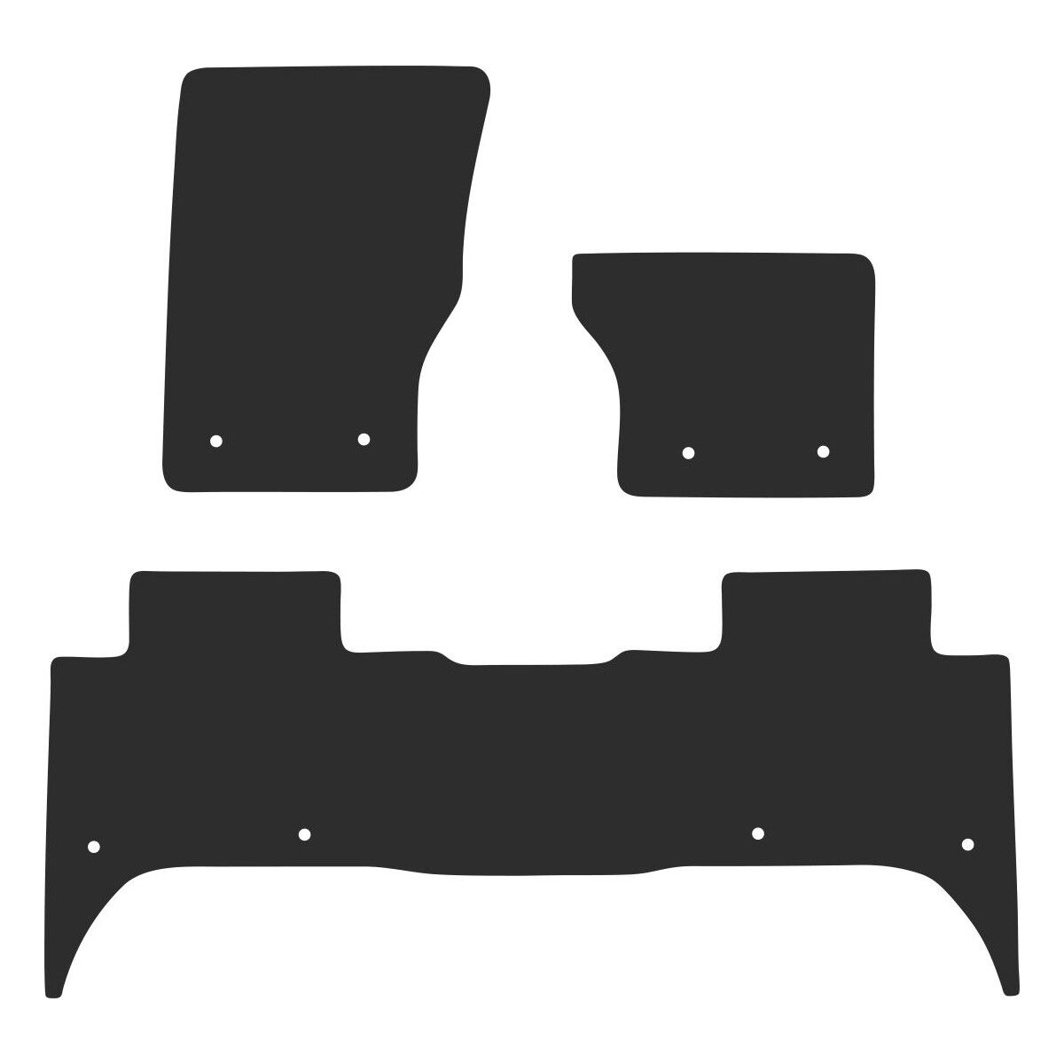 EXECUTIVE RUBBER CAR MATS FOR LAND RANGE ROVER SPORT (2ND GEN L494) 2013-2022, , scanz_hi-res