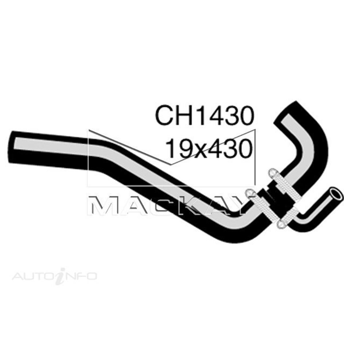 ENGINE BY PASS HOSE  - HOLDEN CAMIRA JB - 1.6L I4  PETROL - MANUAL & AUTO, , scanz_hi-res