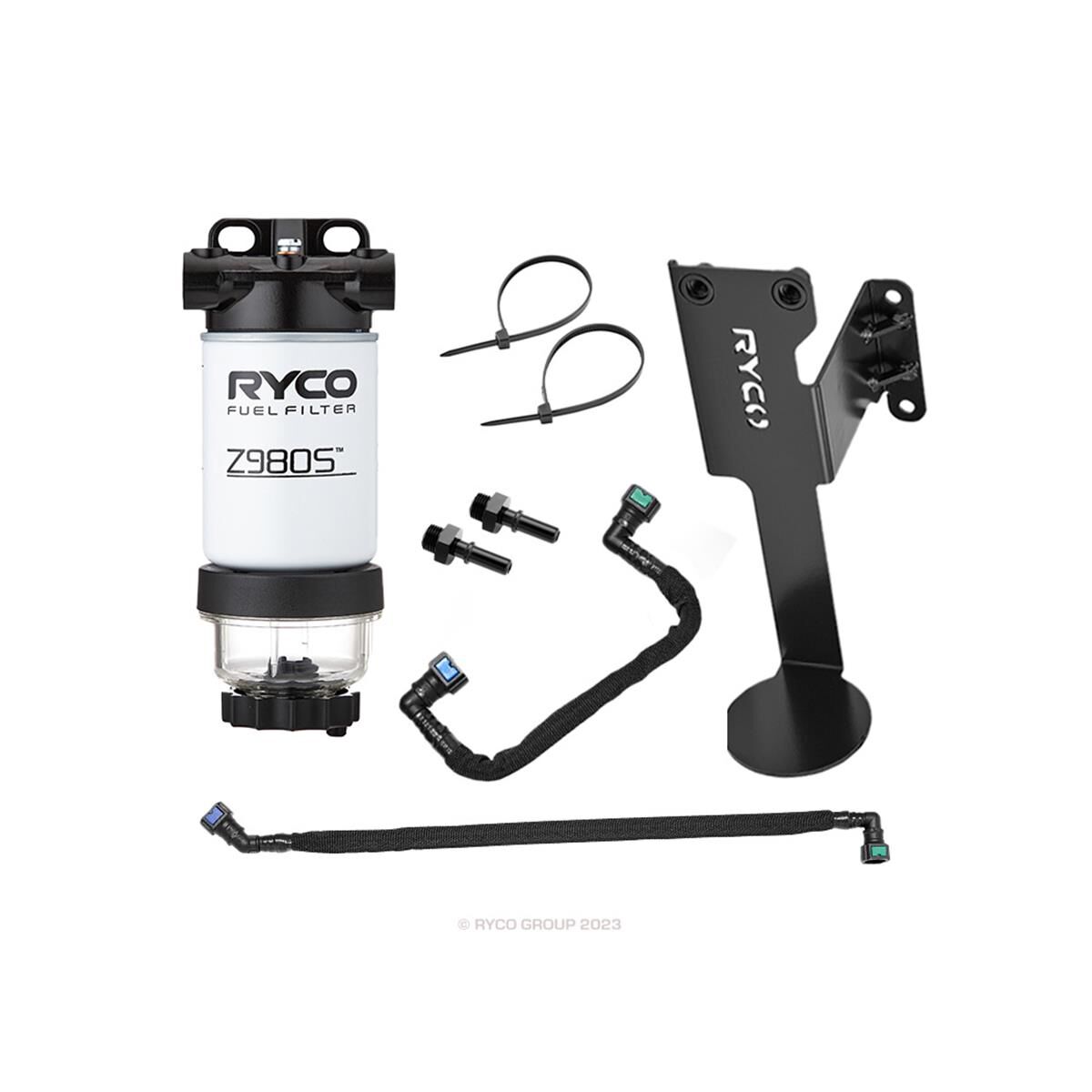RYCO 4X4 UPGRADE FUEL WATER SEPARATOR KIT, , scanz_hi-res