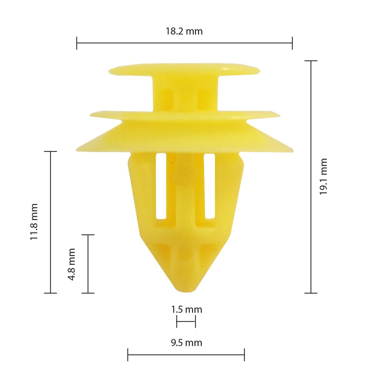 Nissan/Toyota - pack of 25 car clips, , scanz_hi-res