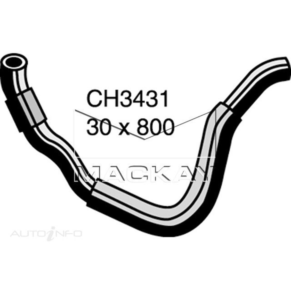 RADIATOR LOWER HOSE  - HONDA PRELUDE BA - 2.0L I4  PETROL - MANUAL, , scanz_hi-res