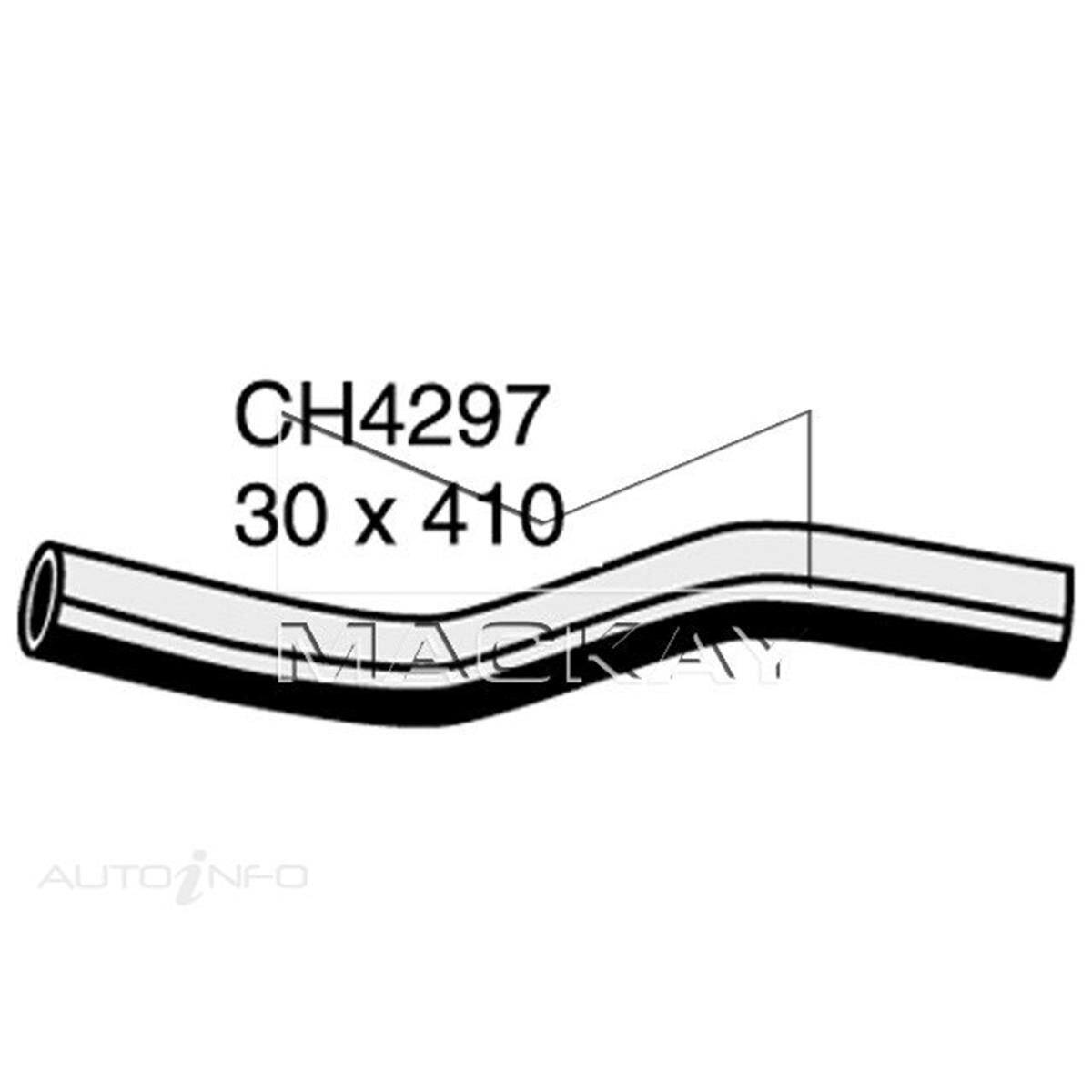 RADIATOR UPPER HOSE  - HONDA ACCORD CM - 3.0L V6  PETROL - MANUAL & AUTO, , scanz_hi-res