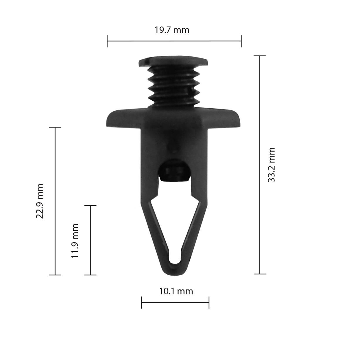 Honda - pack of 25 car clips, , scanz_hi-res