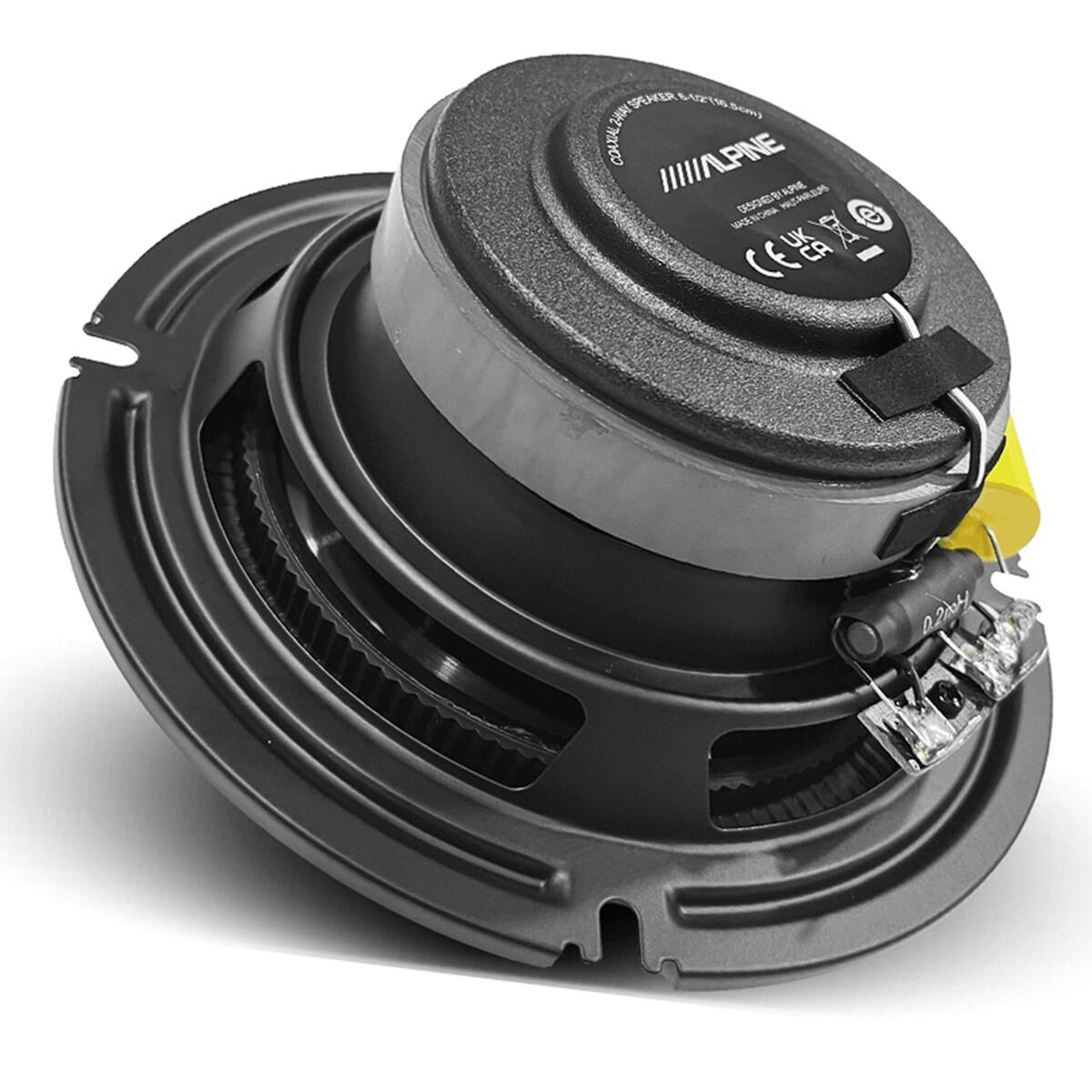 ALPINE (BASSREV-SERIES) 6.5" COAXIAL SPEAKER 50W RMS 2-WAY, , scanz_hi-res