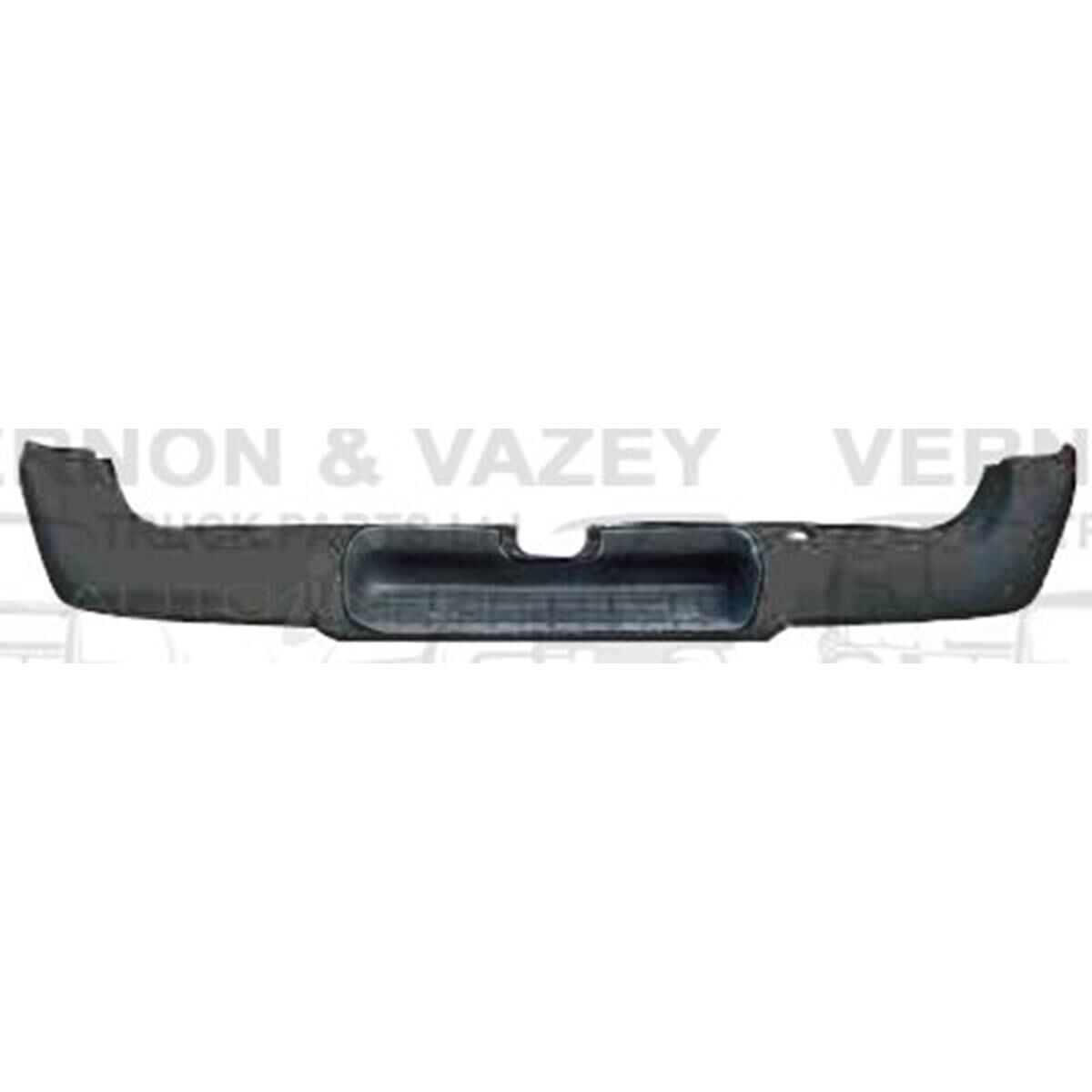 REAR BUMPER - BLACK - W/STEP, , scanz_hi-res