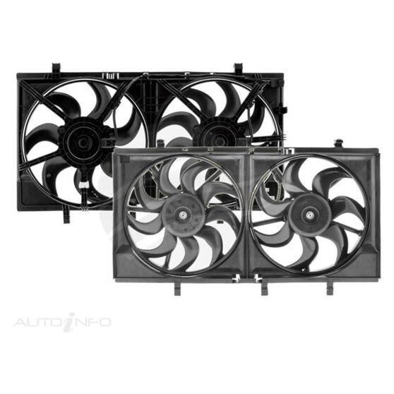 FAN ASSY DUAL HOLDEN COMMODORE, , scanz_hi-res