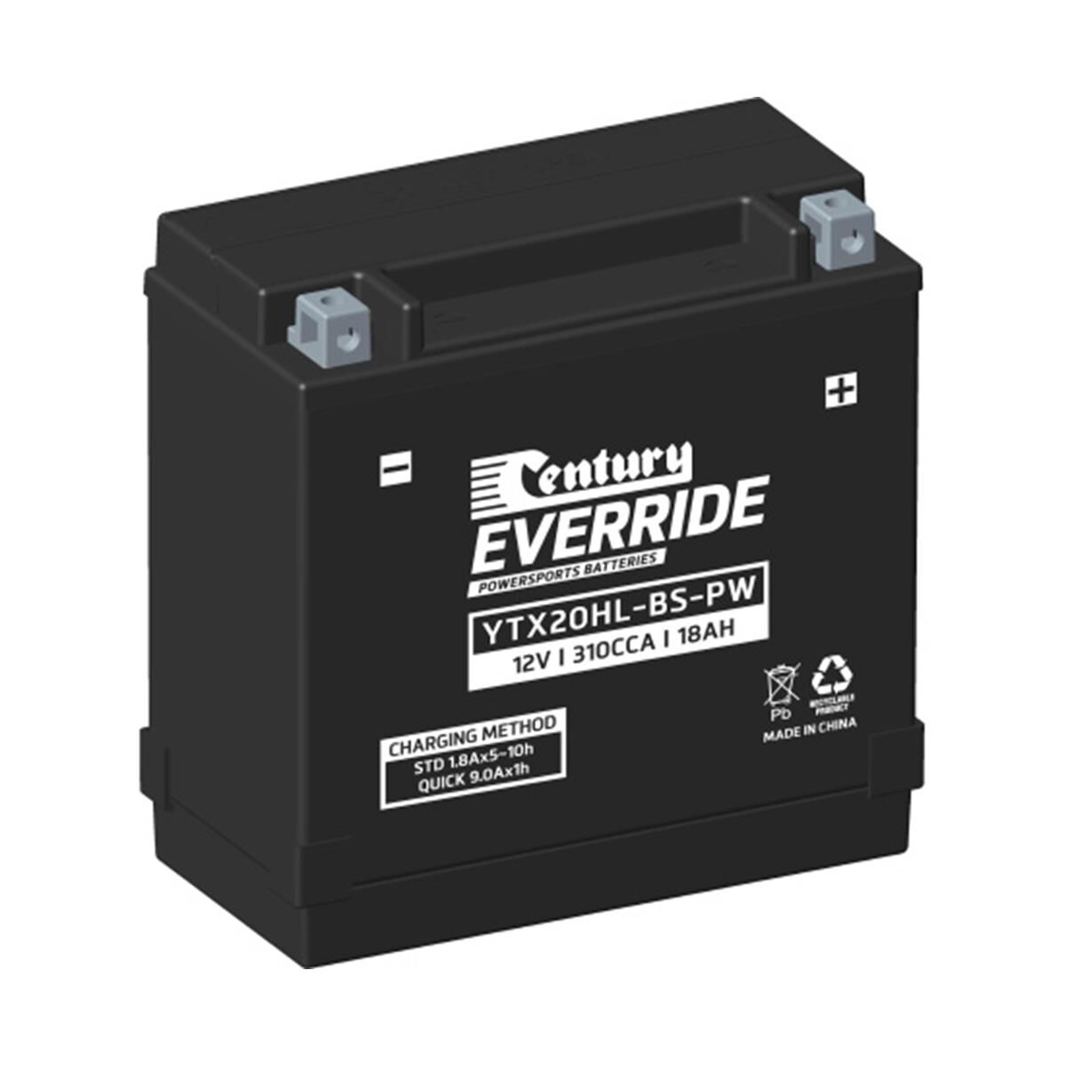 POWERSPORTS BATTERIES - YTX20HL-BS-PW, , scanz_hi-res