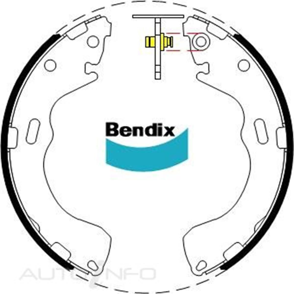 BENDIX BRAKE SHOES, , scanz_hi-res