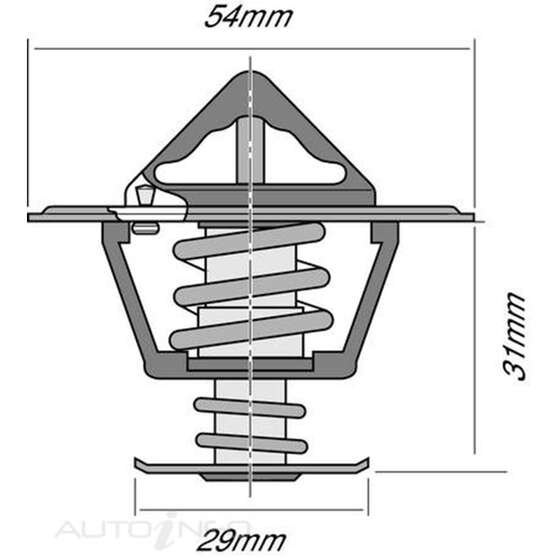 TRIDON THERMOSTAT BLISTERED (HIGH FLOW), , scanz_hi-res