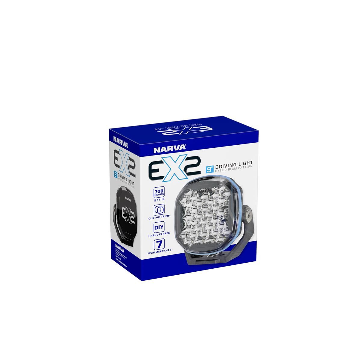 12/24V 9IN EX2 DRIVING LAMP 220MM, , scanz_hi-res