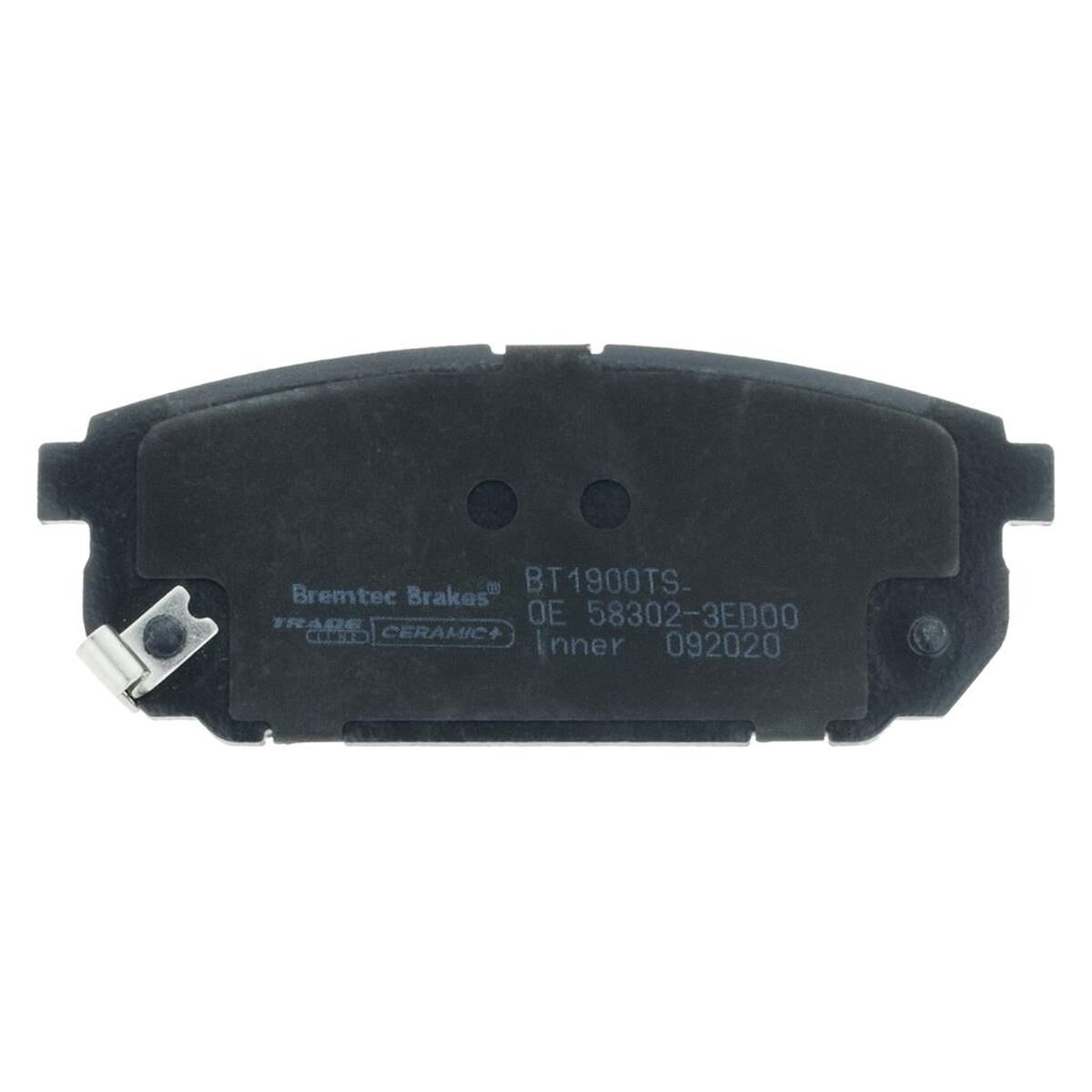 TRADELINE BRAKE PAD SET REAR KIA SORENTO 2.5D, 3.3V6 DB1816, , scanz_hi-res