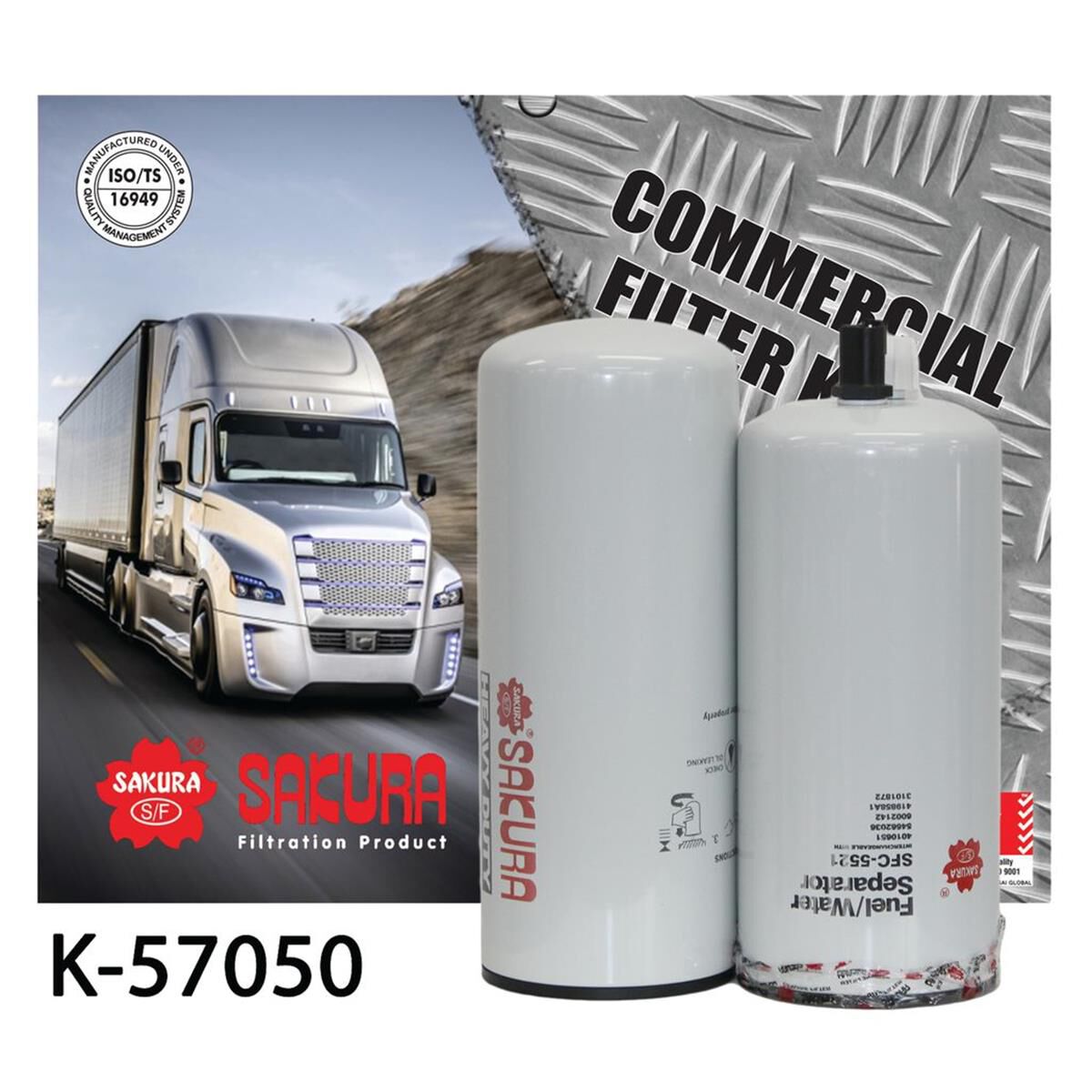 TRUCK FILTER KIT CUMMINS ISX NON-EGR, , scanz_hi-res
