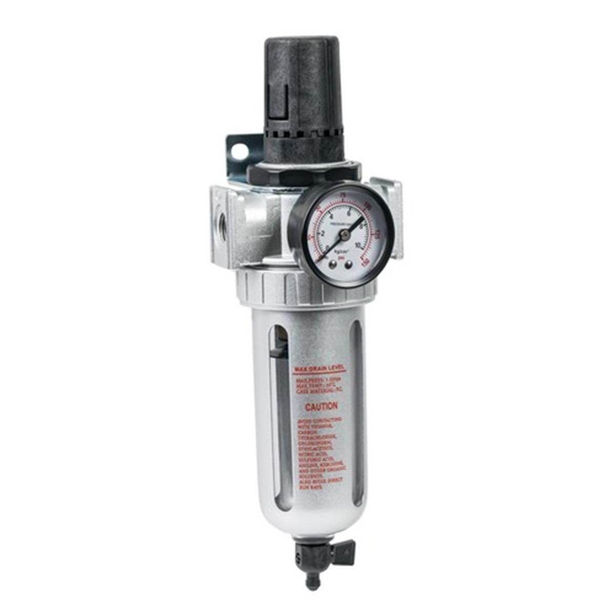 IWATA 2SPRAY AIR FILTER REGULATOR WITH GAUGE 1/4", , scanz_hi-res