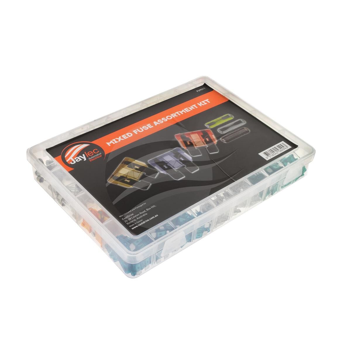 FUSE ASSORTMENT KIT 340PCS MIXED FUSE KIT JAYLEC, , scanz_hi-res