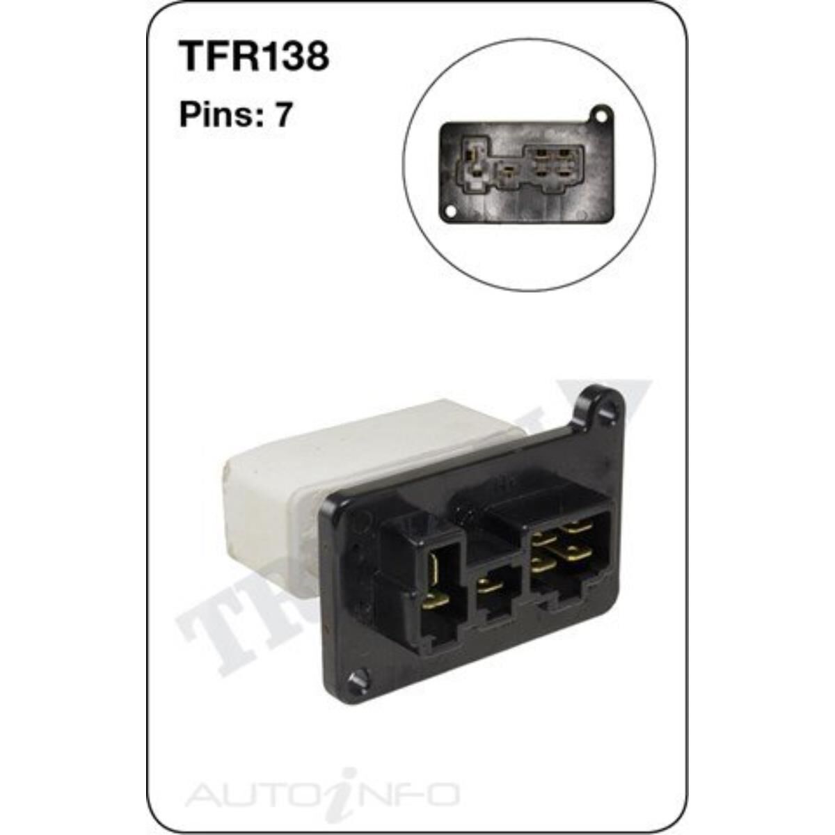 TRIDON HEATER FAN RESISITOR, , scanz_hi-res