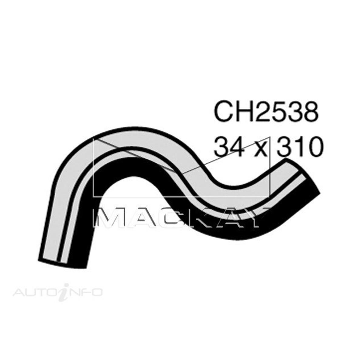 RADIATOR UPPER HOSE  - NISSAN BLUEBIRD U13 - 2.4L I4  PETROL - MANUAL & AUTO, , scanz_hi-res