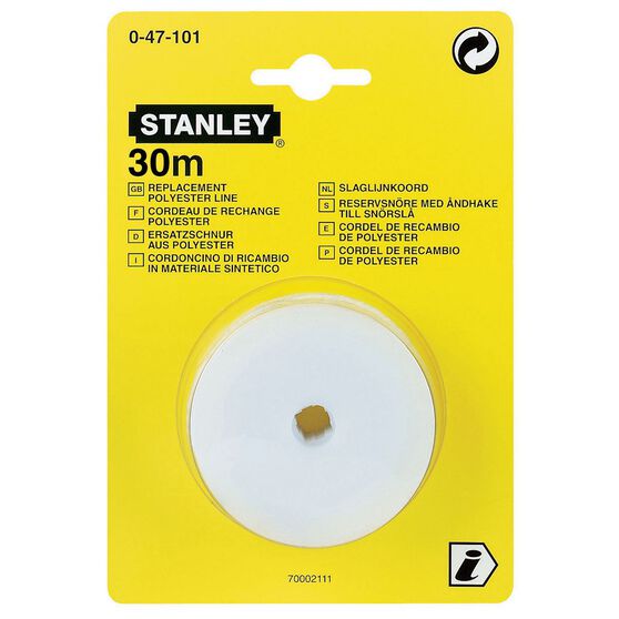 Stanley Chalk Line Reel Replacement Spool - 30m - 47-101