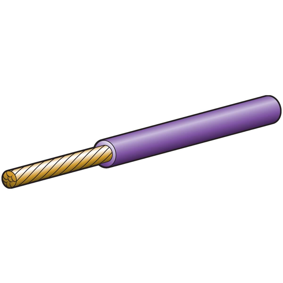 CABLE SGLE 3MM 19A 100M VIOLET, , scanz_hi-res