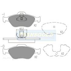 FORD FIESTA / MAZDA 2  03-ON, FRONT, , scanz_hi-res