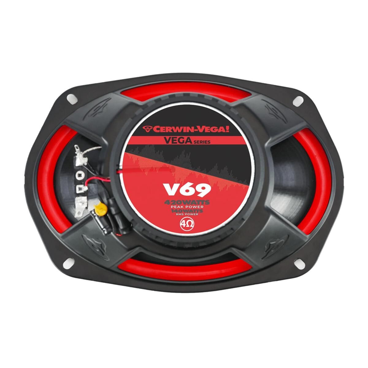 CERWIN VEGA VEGA SERIES 2-WAY 6X9" COAXIAL SPEAKERS 140W RMS, , scanz_hi-res