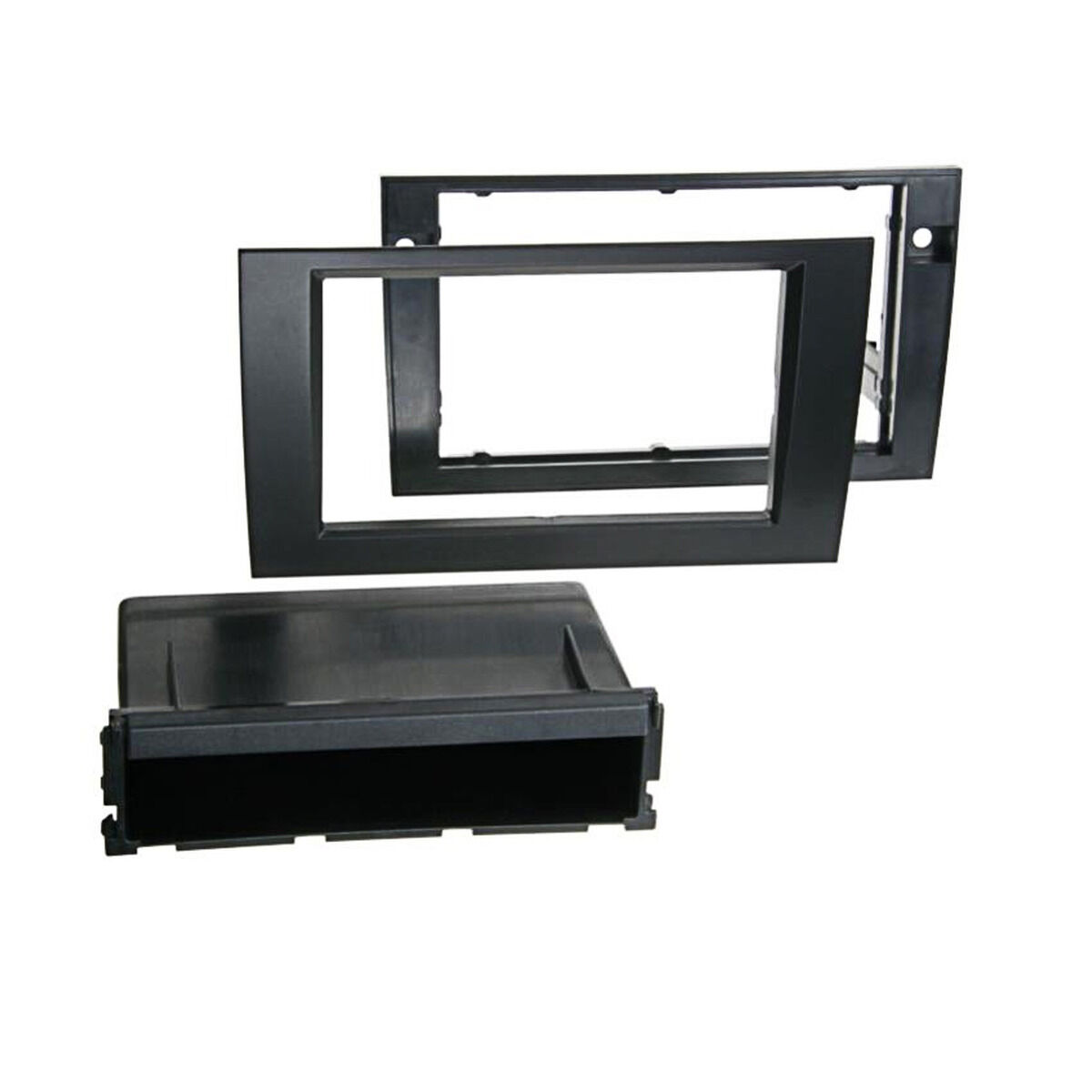 FACIA AUDI A4 S-DIN AND POCKET, , scanz_hi-res