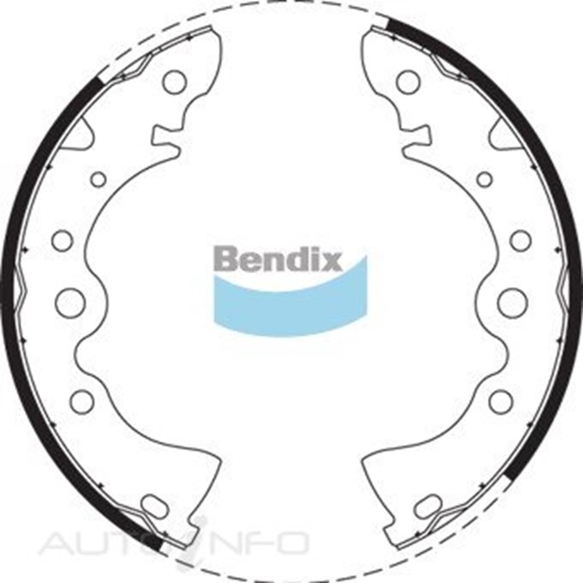 BENDIX BRAKE SHOES, , scanz_hi-res