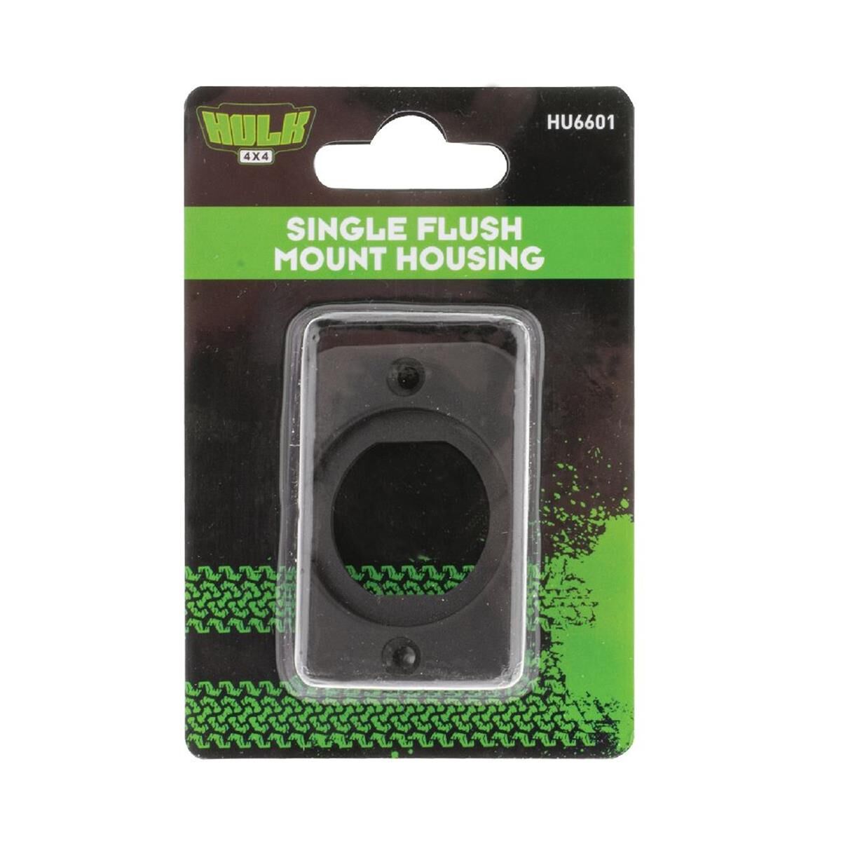 SINGLE FLUSH MOUNT HOUSING T/S HULK 4x4 SOCKET RANGE                       HULK 4x4, , scanz_hi-res