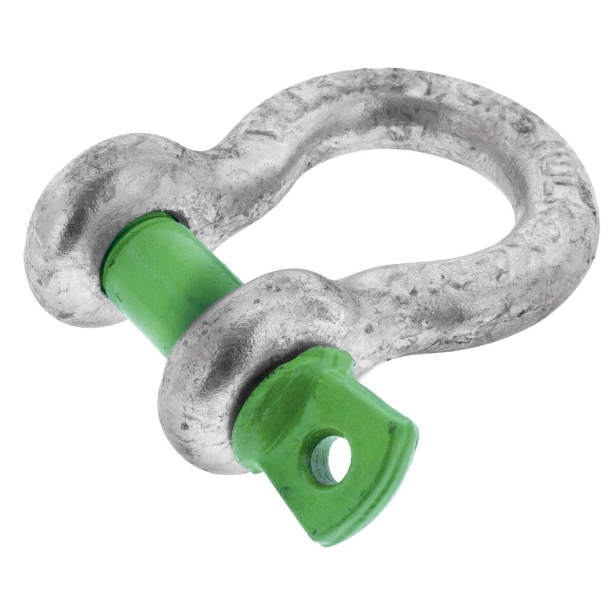 BOW SHACKLE 3250kg GALVINISED BODY DIA 16mm PIN DIA 19mm  AS/NZS2741.2002      HULK 4x4, , scanz_hi-res