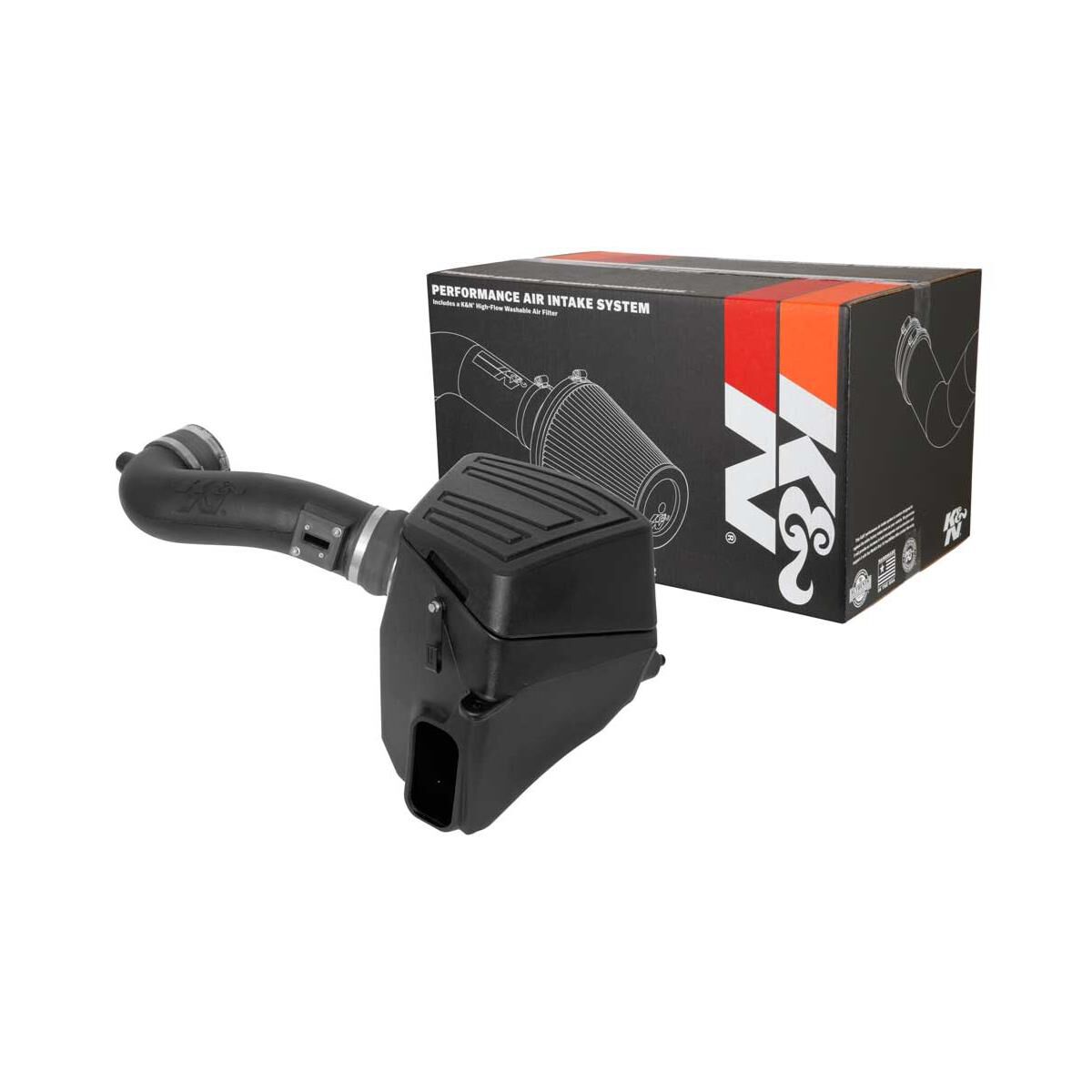 63-3109 K&N PERFORMANCE AIR INTAKE SYSTEM, , scanz_hi-res
