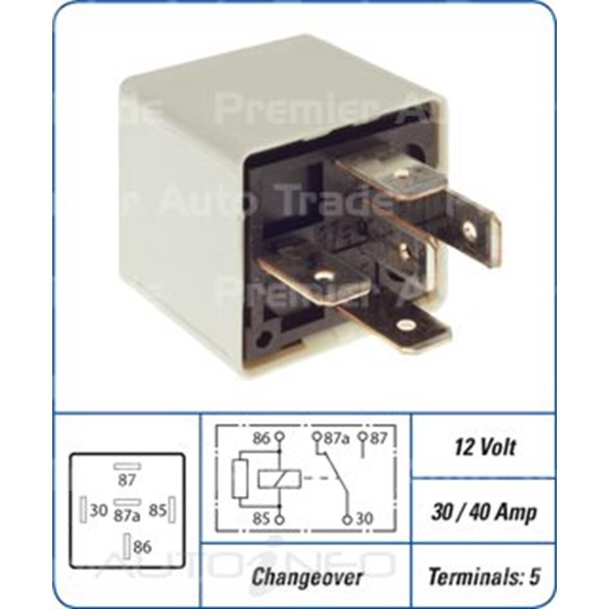 5 PIN NON ISOMINI 12V RELAY, , scanz_hi-res