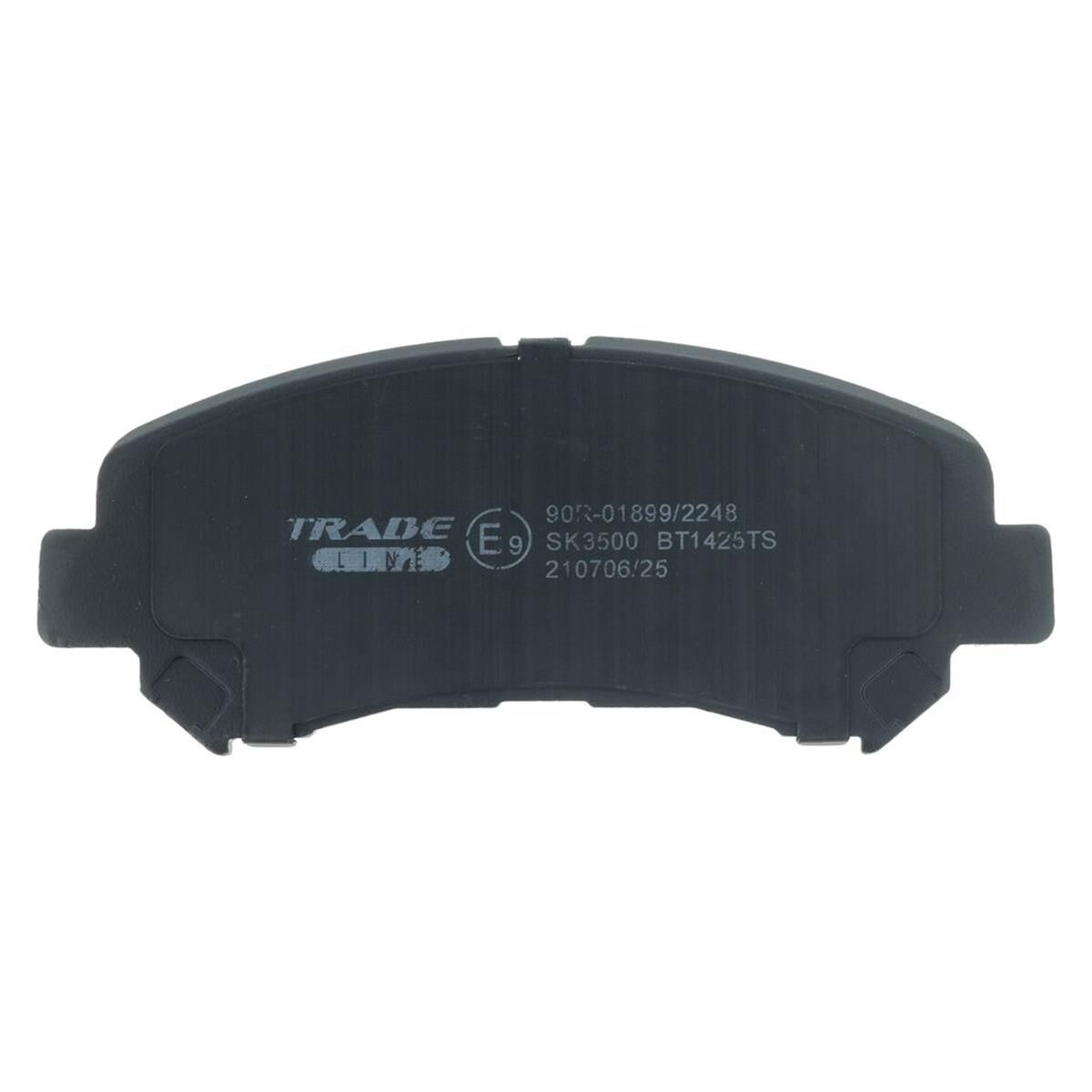 TRADE-LINE BRAKE PAD FRONT SET X-TRAIL DUALIS QASHQAI KIZASHI JEEP CHEROKEE  DB1946, , scanz_hi-res