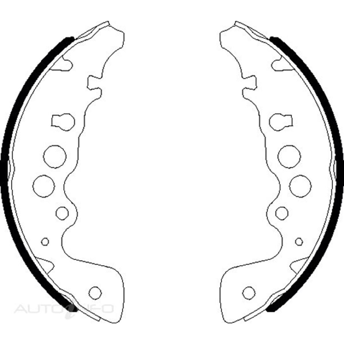 BENDIX BRAKE SHOES, , scanz_hi-res