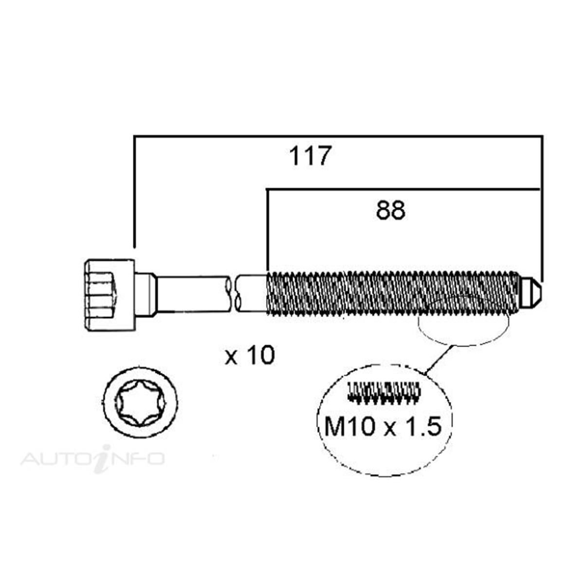 HEAD BOLT SET VOLKSWAGEN, , scanz_hi-res