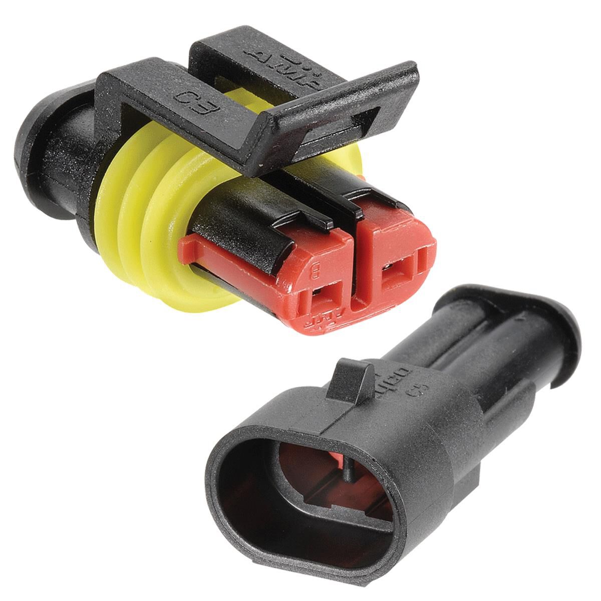 AMP SUPER SEAL CONNECTOR 2 WAY, , scanz_hi-res