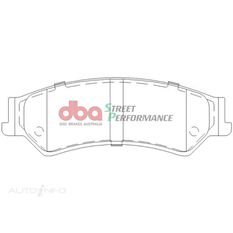DBA SP PERFORMANCE BRAKE PADS Ford Falcon BF and Territory 2005-2014, , scanz_hi-res