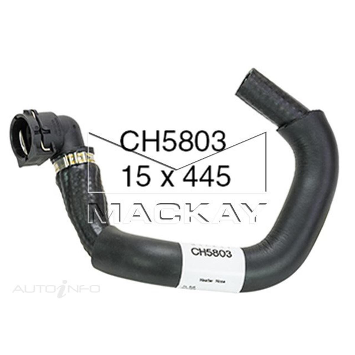 HEATER HOSE HOLDEN COMMODORE / CALAIS / MONARO / STATESMAN / CAPRICE VE / WM 3.6L (LWR) V6 24V DOHC VVT DEDICATED LPG VAPOUR INJECTION SUITS MY12 DEDICATED LPG (LWR) *, , scanz_hi-res